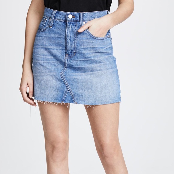 Madewell Dresses & Skirts - Madewell | Denim Frisco Miniskirt Leandra Wash 27